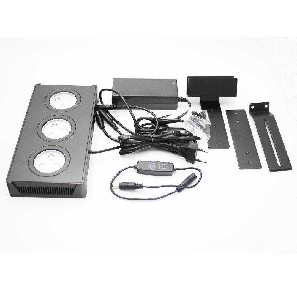 Wholesale intelligent control dimmable 30W coral reef marine led aquarium lighting for croal reef fish tank with 8/10/12H timer