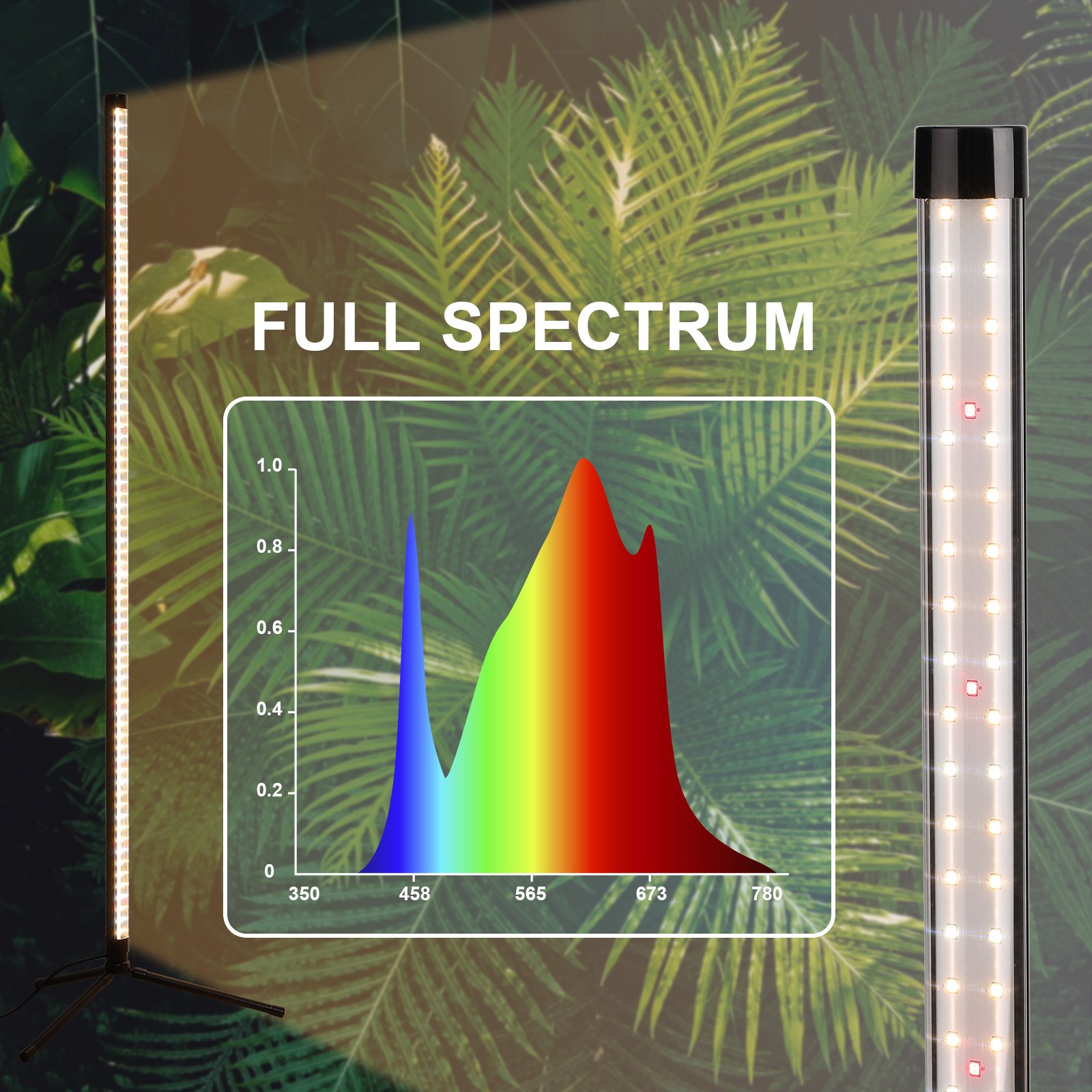Best Led Grow light Bar Horticulture Grow Lighting Bar Household Full Spectrum Grow light Indoor Plants Stand Floor Grow Lamp