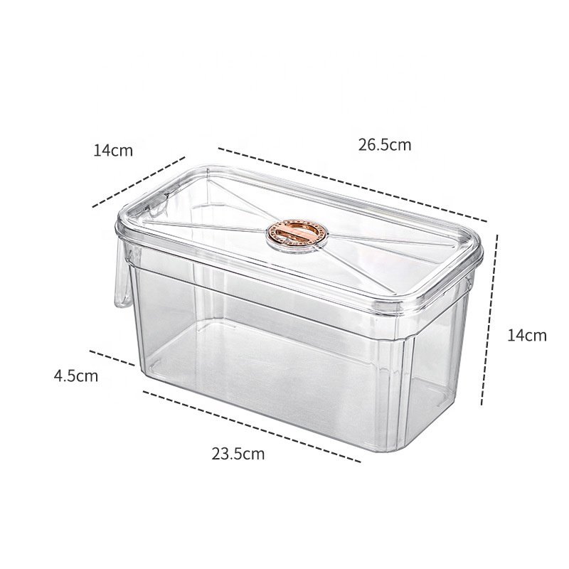 Small Betta Fish Tank, Stackable Mini Fish Tank Aquarium Tank Kit, 3/5 Gallon Rectangular Fish Bowl