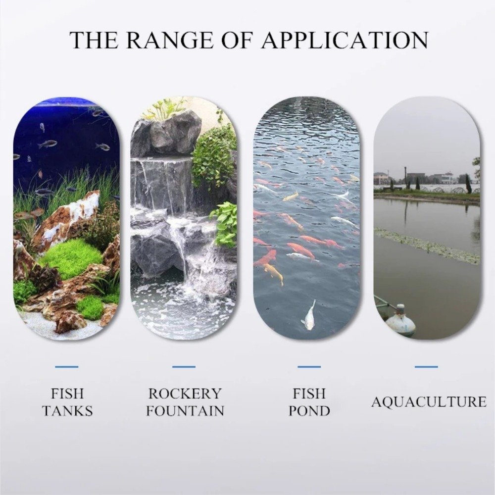 Pond UV Sterilizer Aquarium Light Diving Supplies American Fish Tank Lamp Sterilization Fish Pond Algae Removal Disinfection