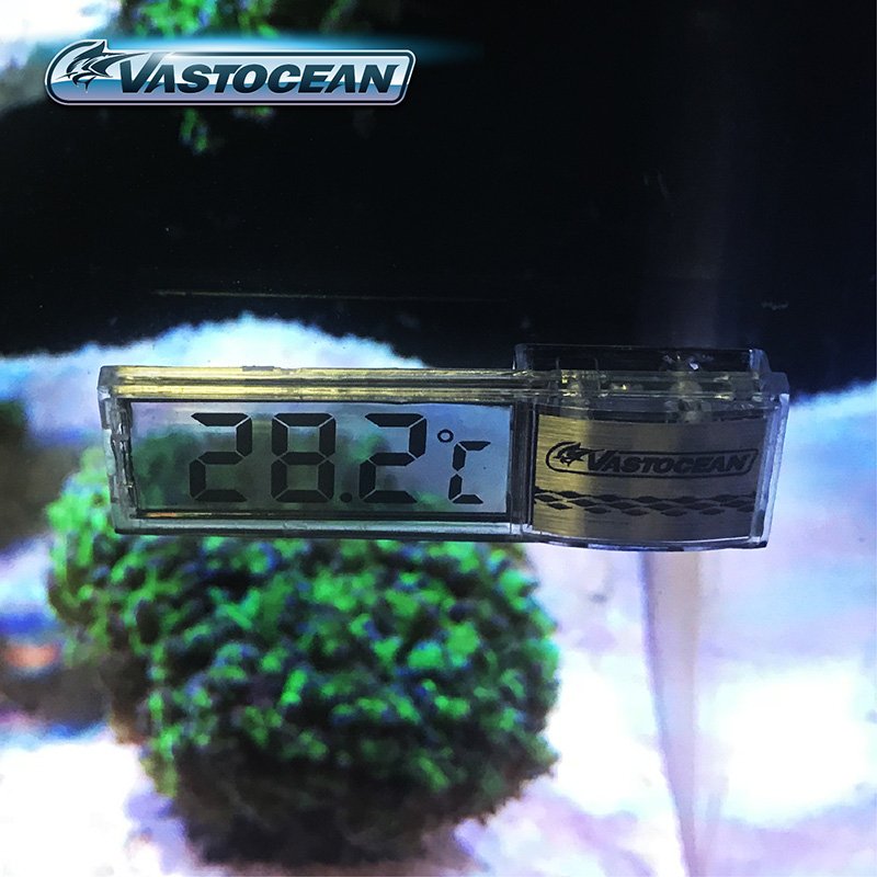 Vastocean Fish Tank Digital Display Temperature Meter Detector Gauge Aquarium Thermometer