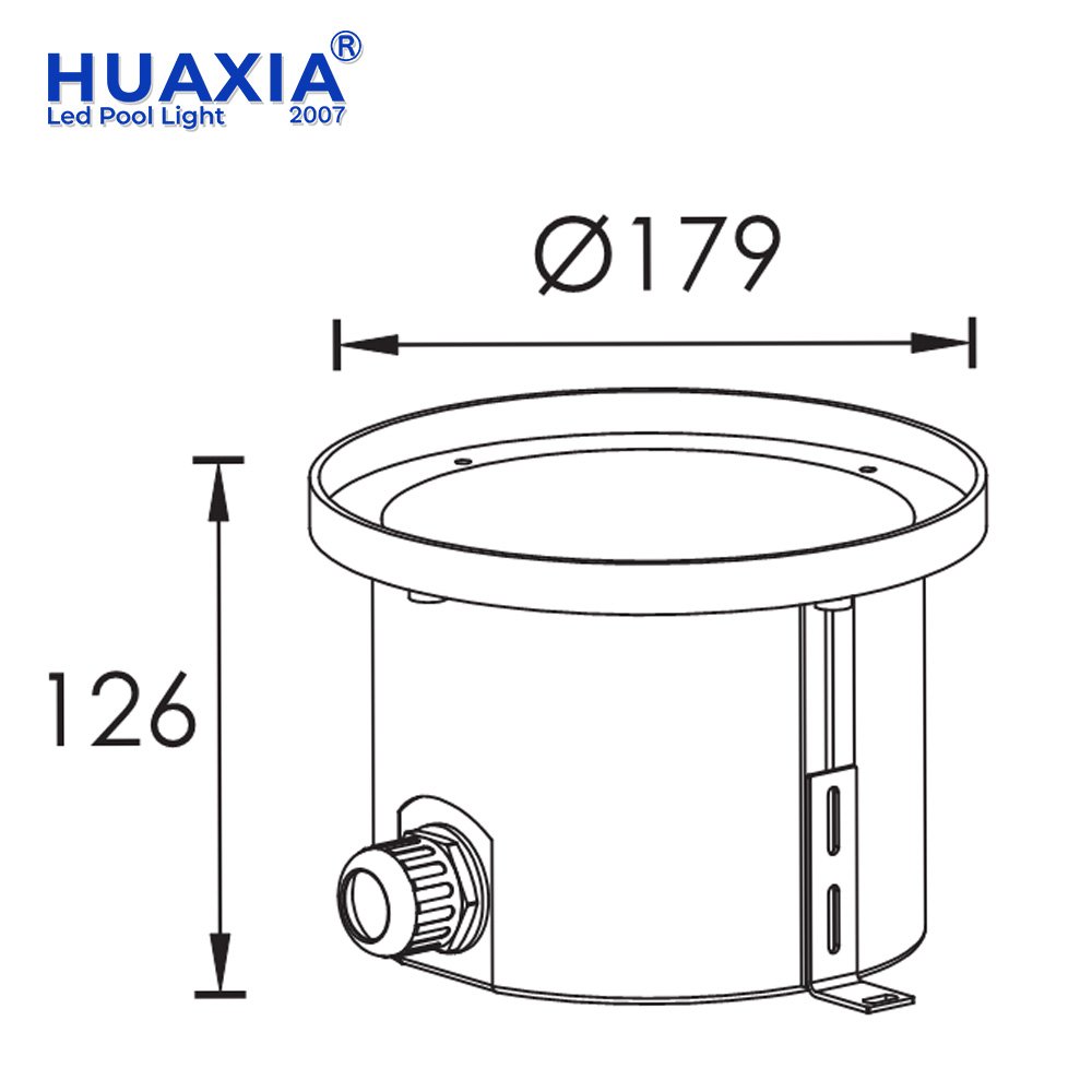 24W RGB LED Pool Light IP68 Waterproof 316SS Recessed Underwater RGBW DMX Controller Stainless Steel 12V lamp Inground