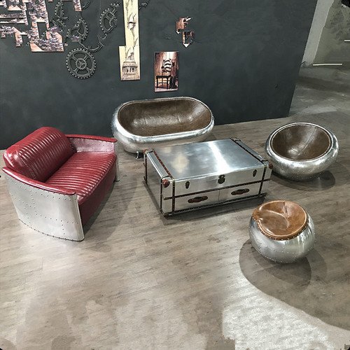 Aviator Retro Industrial Chair Loft Style Chair Living Room Sofa retro industrial aviator Ball Chair