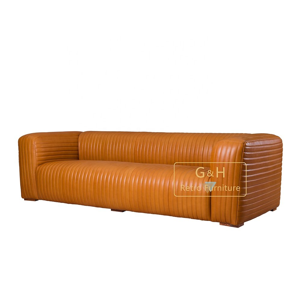 New Design Luxury Home Sofa Leisure Leather Living Room Sofa