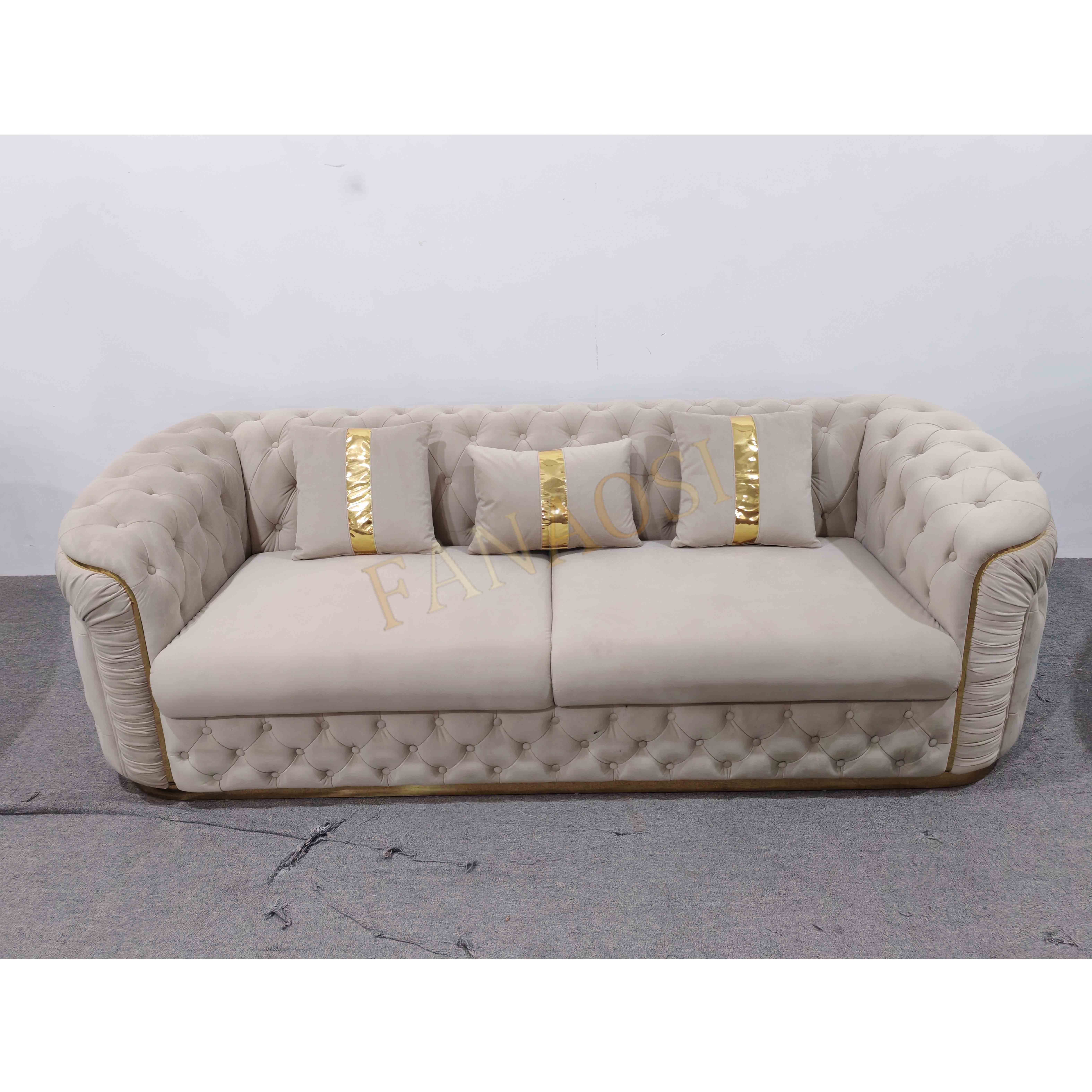 luxury furniture chesterfield couch one two three sofa italian modern living room sofa set furniture luxury sofas