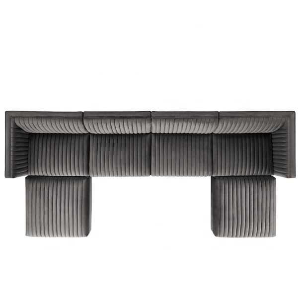 Modern New Designer Sofa Velvet Sectional Sofa Customized Size Living Room Sofa for Home Villa Hotel