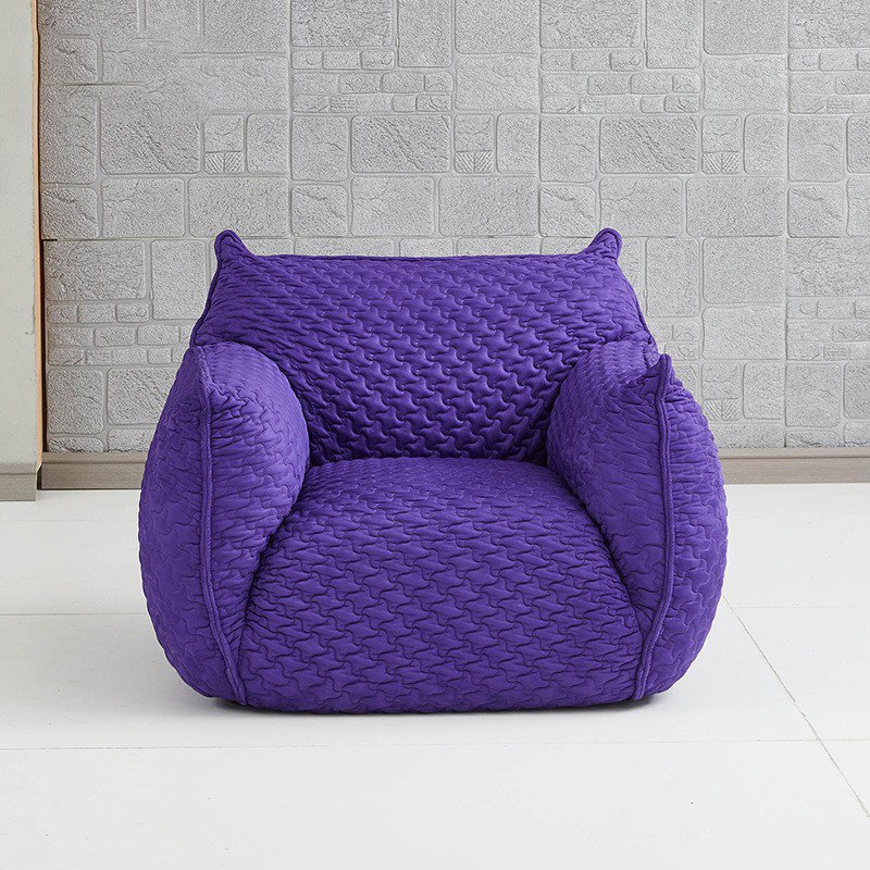 Minimalist Klein Blue Fat Man Sofa Chair Art Fabric Bedroom Living Room Sofas