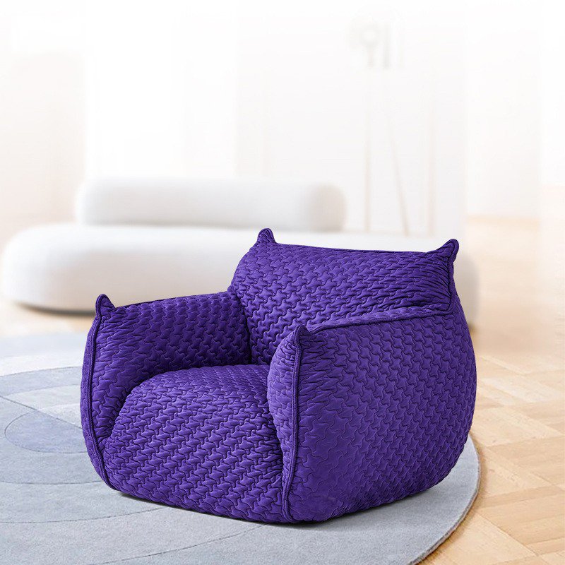 Minimalist Klein Blue Fat Man Sofa Chair Art Fabric Bedroom Living Room Sofas
