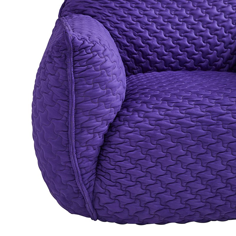 Minimalist Klein Blue Fat Man Sofa Chair Art Fabric Bedroom Living Room Sofas