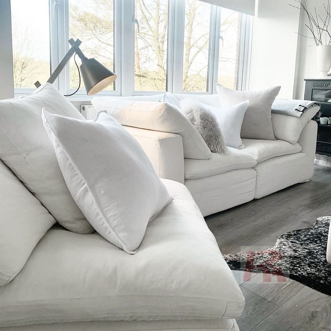 Modern design sectional modular living room sofas sets leather linen couch home furniture sectional sofa