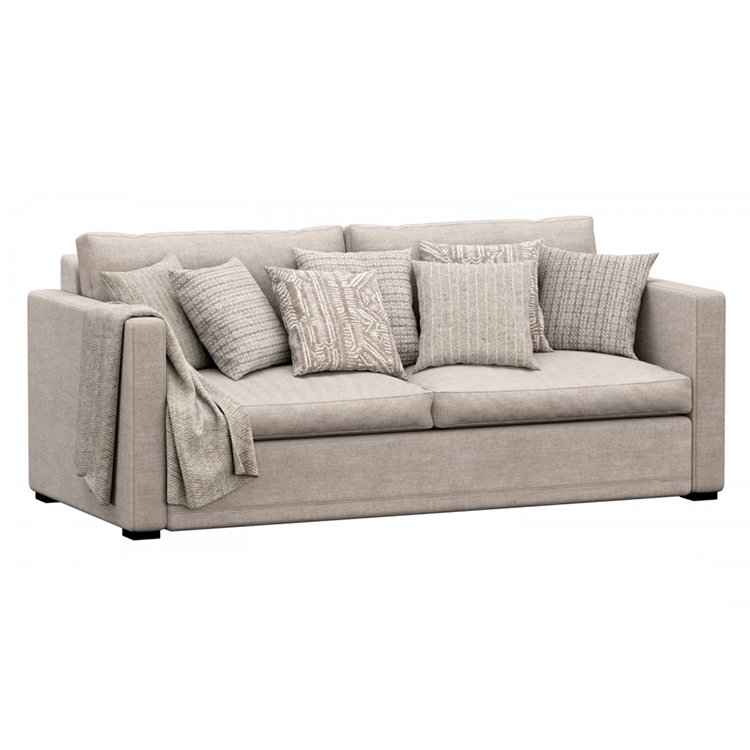 Living room sofa set furniture couch sectional modern fabric comfort minimalism simplicity sofas