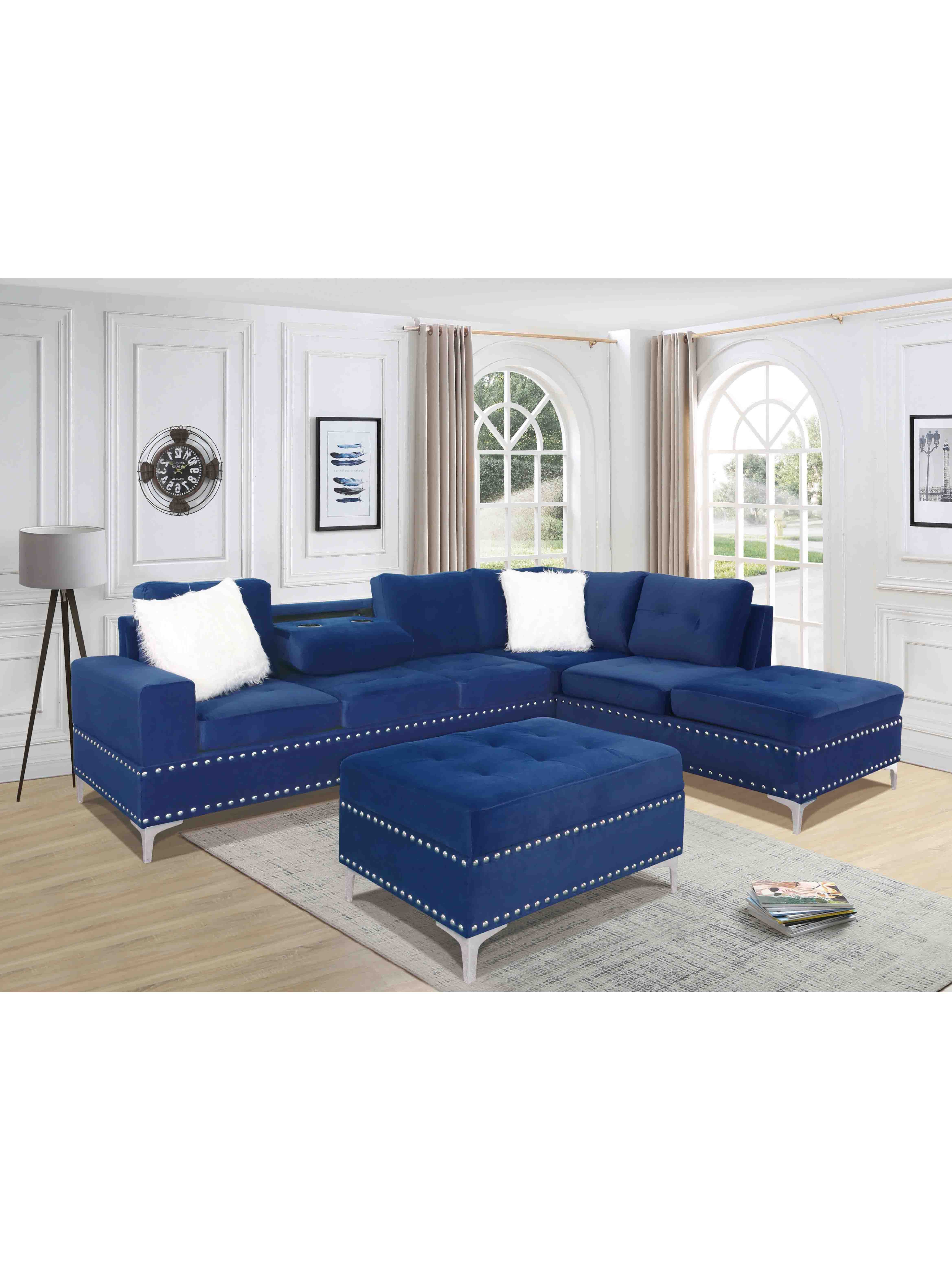 Multi-functional sectional Sofa Set Furniture L Shape Corner Couch Living Room Sofas Modern air leather Sofa