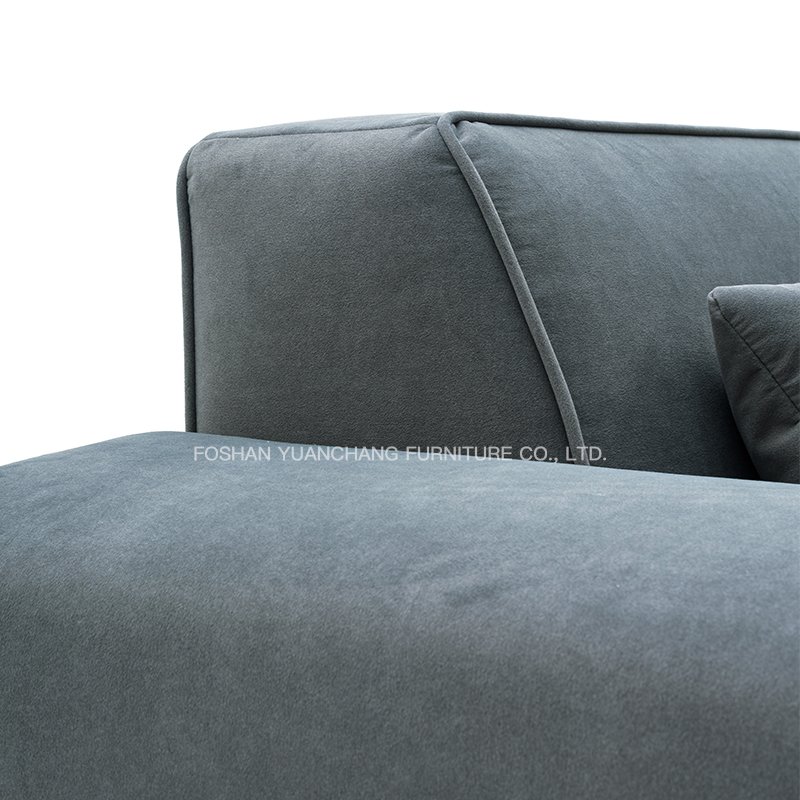 Yuanchang 3 seat sofa modern style linen cloth living room sofa combination home furniture sofas for indoor