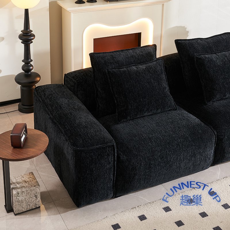 Teddy Velvet Fabric recliner modular Antique modular sofa sectional Living Room sofa sets american seat depth extra large Sofas