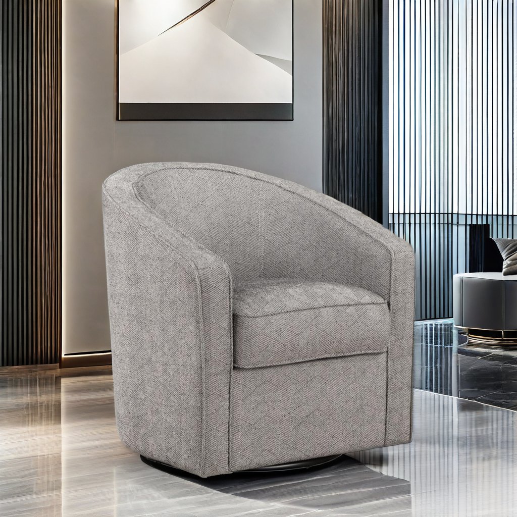 Factory Price Modern Tufted Swivel Accent Arm Chair Rotating Sofa Chair Living Room Sofa For Home Cafe Furniture
