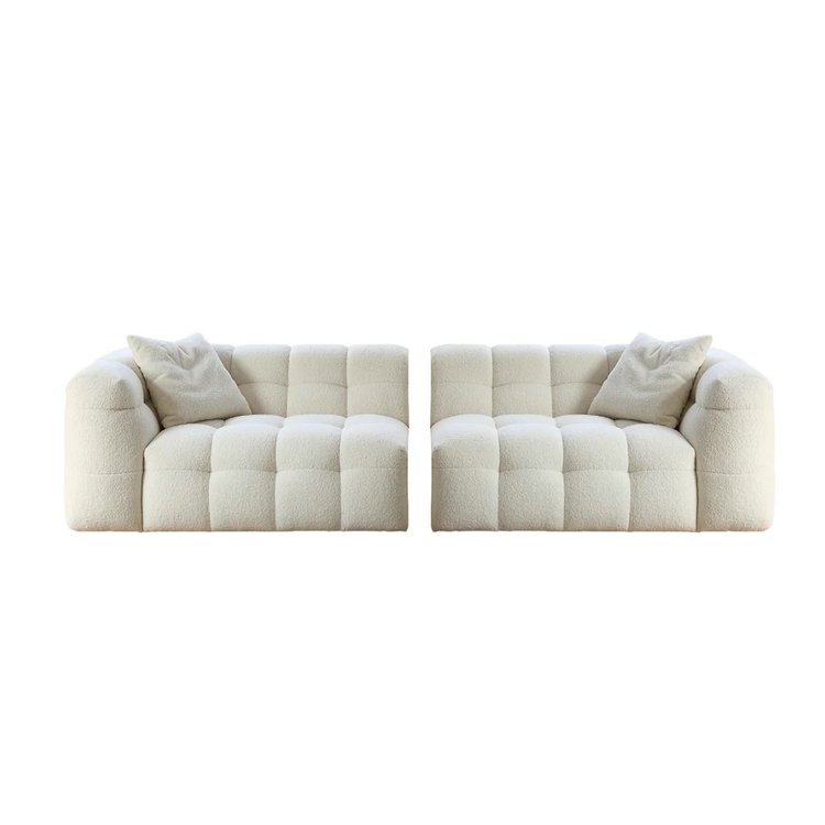 Factory Wholesale American Luxury Garren Modern Sofa Single Double Three Seats Living Room Sofa Set Nordic Designer Sofa