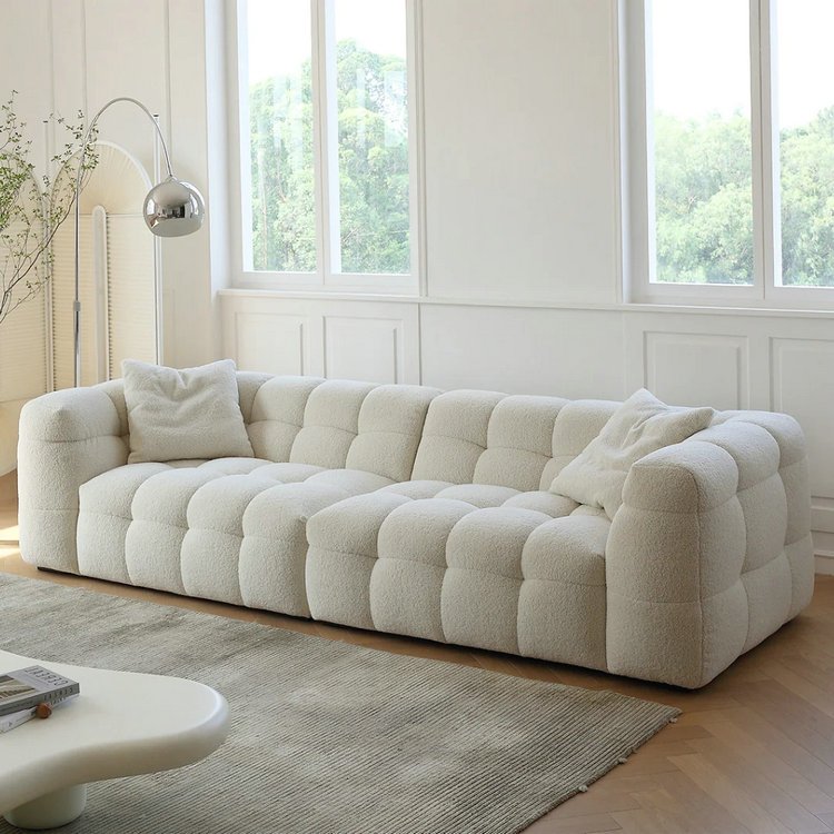Factory Wholesale American Luxury Garren Modern Sofa Single Double Three Seats Living Room Sofa Set Nordic Designer Sofa