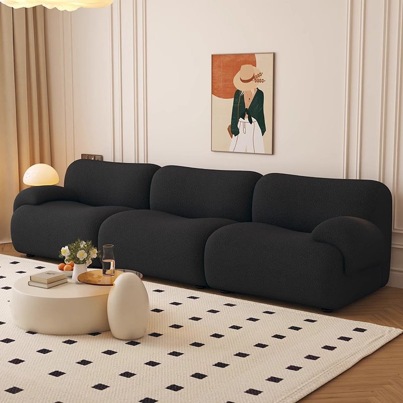 2024 modern wholesale living room modular compressed foam box sofa l compress mattress compressed sofa in bag