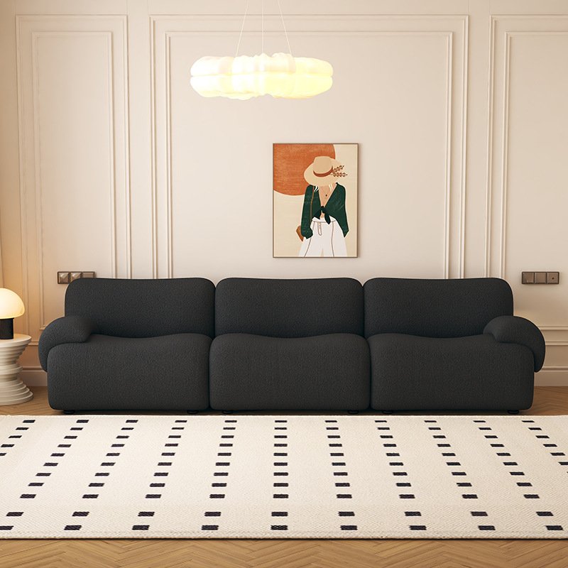 2024 modern wholesale living room modular compressed foam box sofa l compress mattress compressed sofa in bag