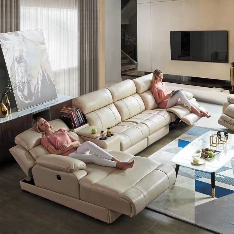 With USB Charging Port Bluetooth Speaker Sofa Multifunctional Massage Sofa Chair Living Room Sofa