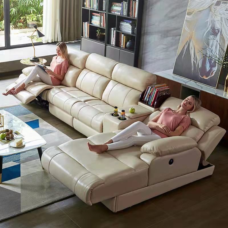 With USB Charging Port Bluetooth Speaker Sofa Multifunctional Massage Sofa Chair Living Room Sofa