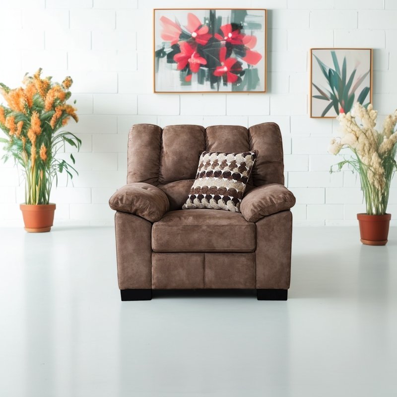 Factory Sales Modern Design Comfortable Seat Single Sofa Furniture