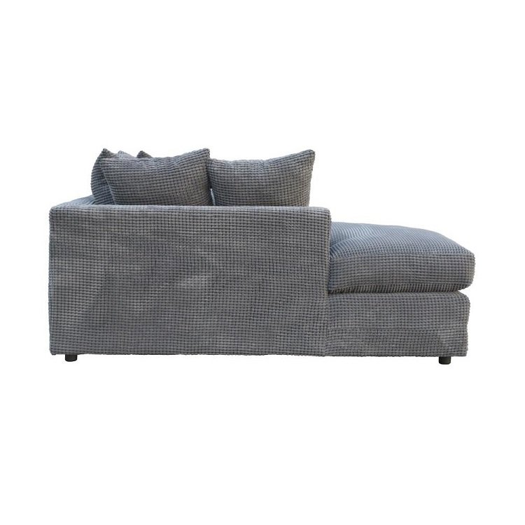 Modern Design Corner Couch Sofa L Shape Sectional Fabric Living Room Sofas