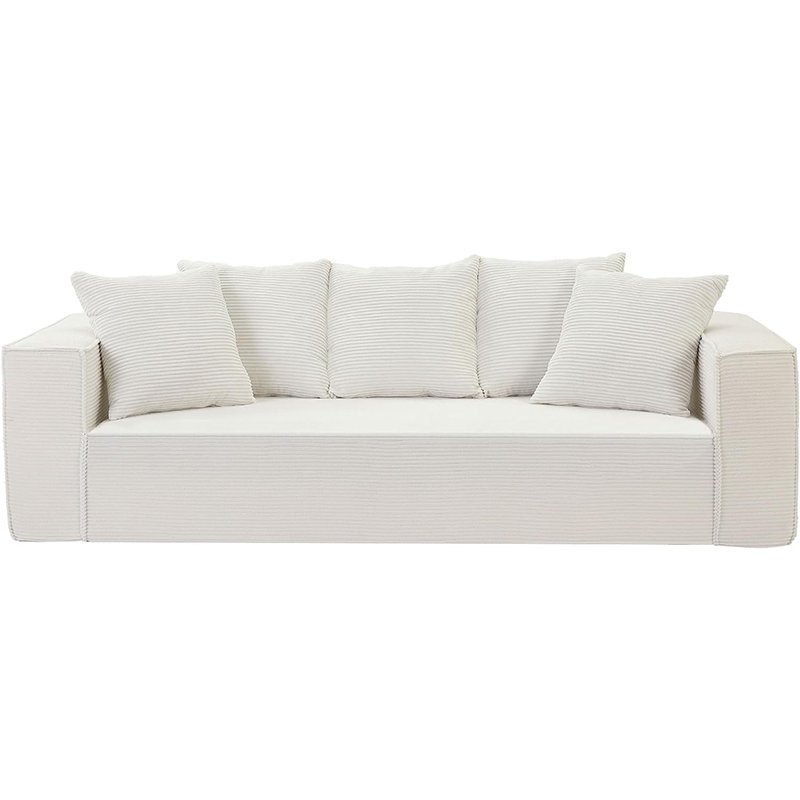Factory Wholesale Vacuum Sealed Packing Upholstery Foam Modern Sofa Living Room Couch High Density Foam Compressed Sofa
