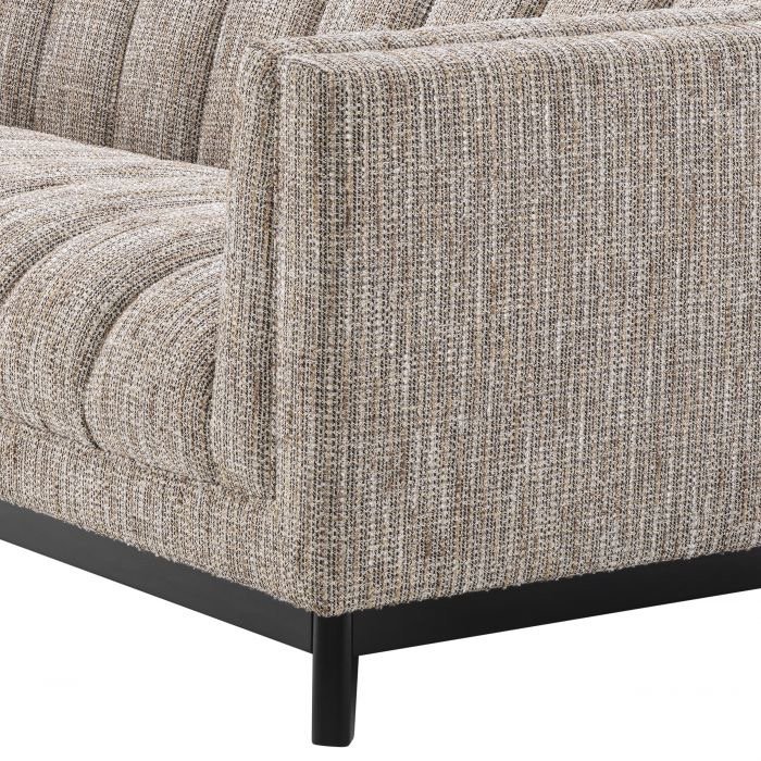 New arrival simple design 3 seater sofa bed velvet fabric dark gray living room sofa