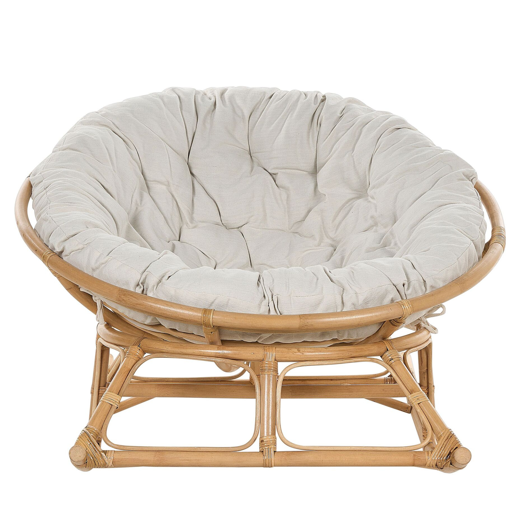 modern style original Indonesian rattan frame rocking relaxing sofa indoor rocking chairs and luxurious outdoor furniture