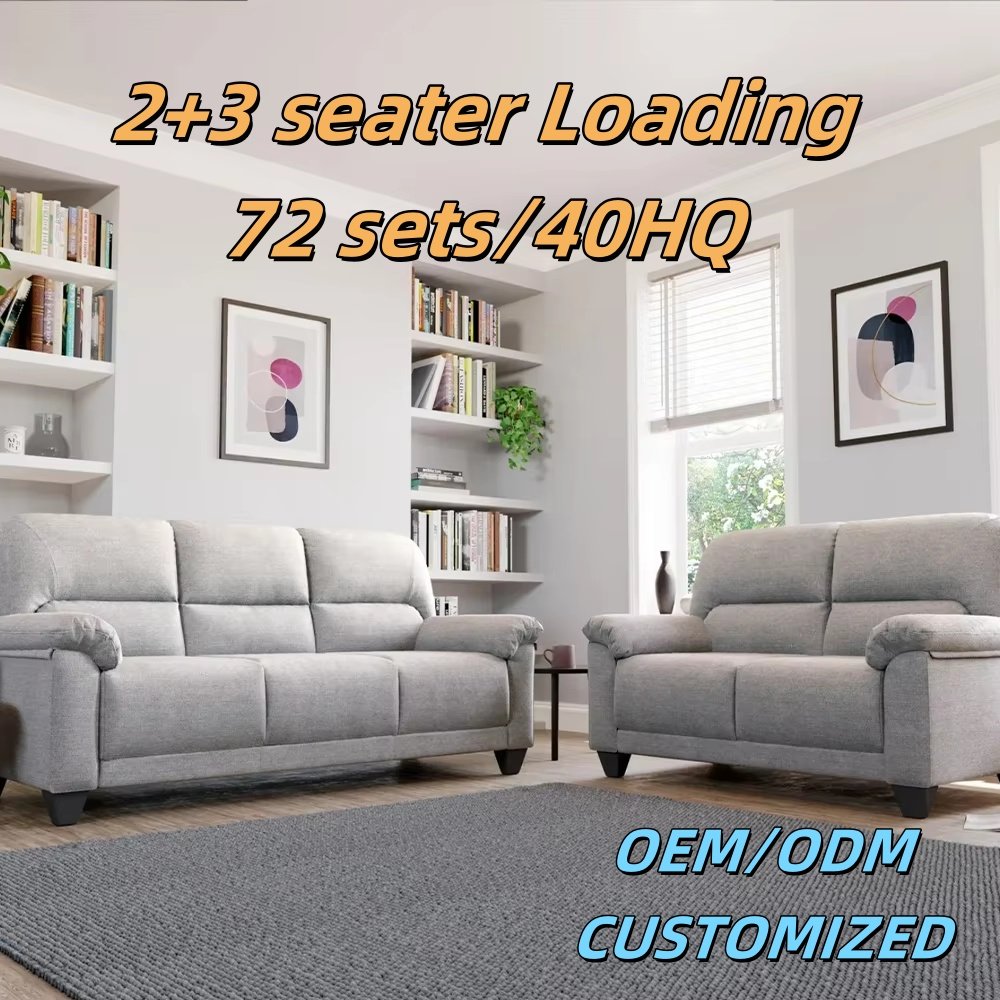 High Quality Modern Luxury Living Room Sofa Set New Design Custom Fabric Furniture For Hotels Halls And Malls For Bedrooms