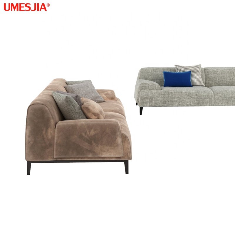 Cave sofa Modern Living Room Sofa 2 3 seater Chocolate Velvet Sofa