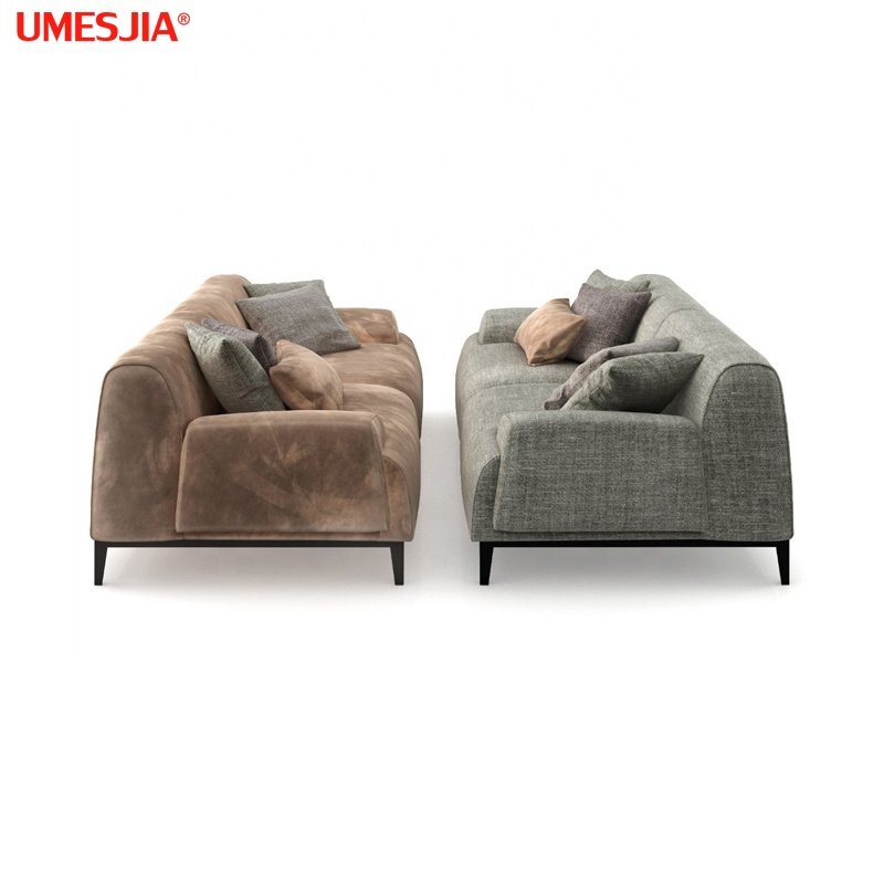 Cave sofa Modern Living Room Sofa 2 3 seater Chocolate Velvet Sofa