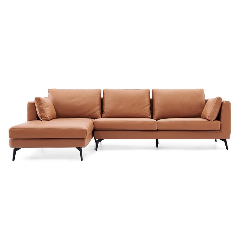 Italian Style Modern Luxury Designs Leather Furniture L Shape Couch Sofas Living Room Sofa