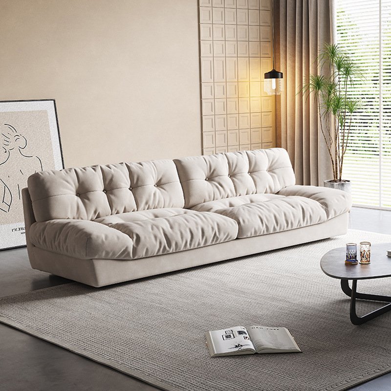 Furniture factory Italian minimalist three-seat fabric sofa baxter living room cloud down sofa customization