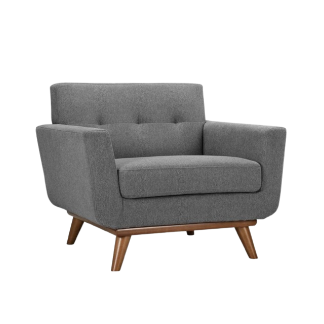 Modern Living Room Sofa Super Comfortable One Seat Sofa Good Quality With Fabric Cushion Sofa