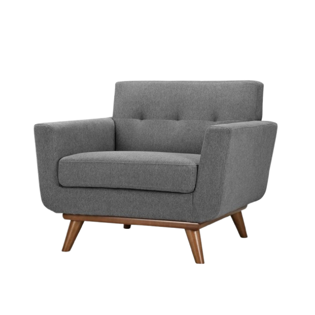 Modern Living Room Sofa Super Comfortable One Seat Sofa Good Quality With Fabric Cushion Sofa