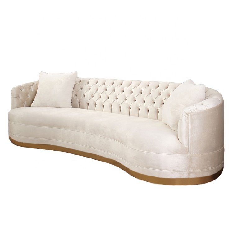 Modern leather design home furniture sofa corner velvet combination sofa bed fabric living room sofa cover