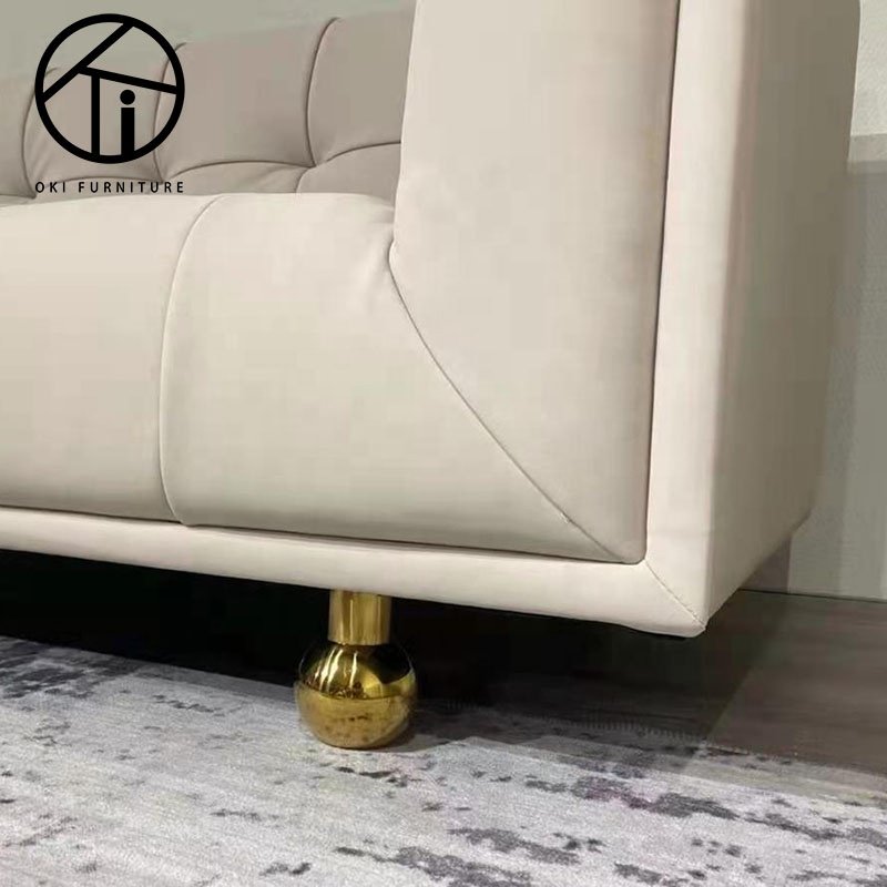 couch custom white living room sofa furniture 2 seater modern nordic scandinavian upholstery small high quality loveseat sofa