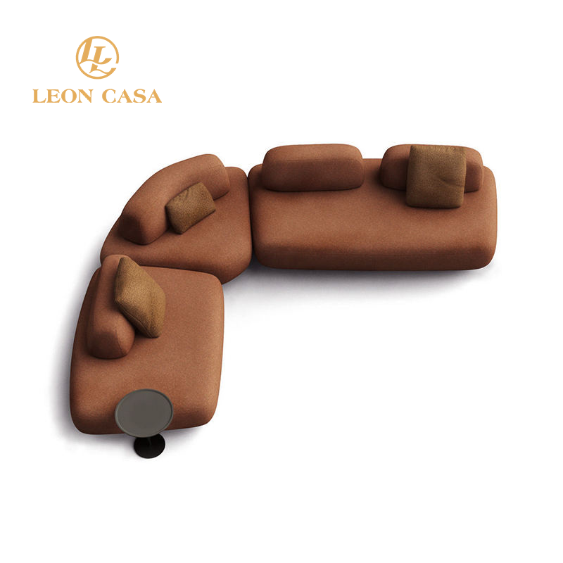 New Style Luxury Sectional Sofa Indoor Furniture Corner Sofa Set Modern Living Room Sofas