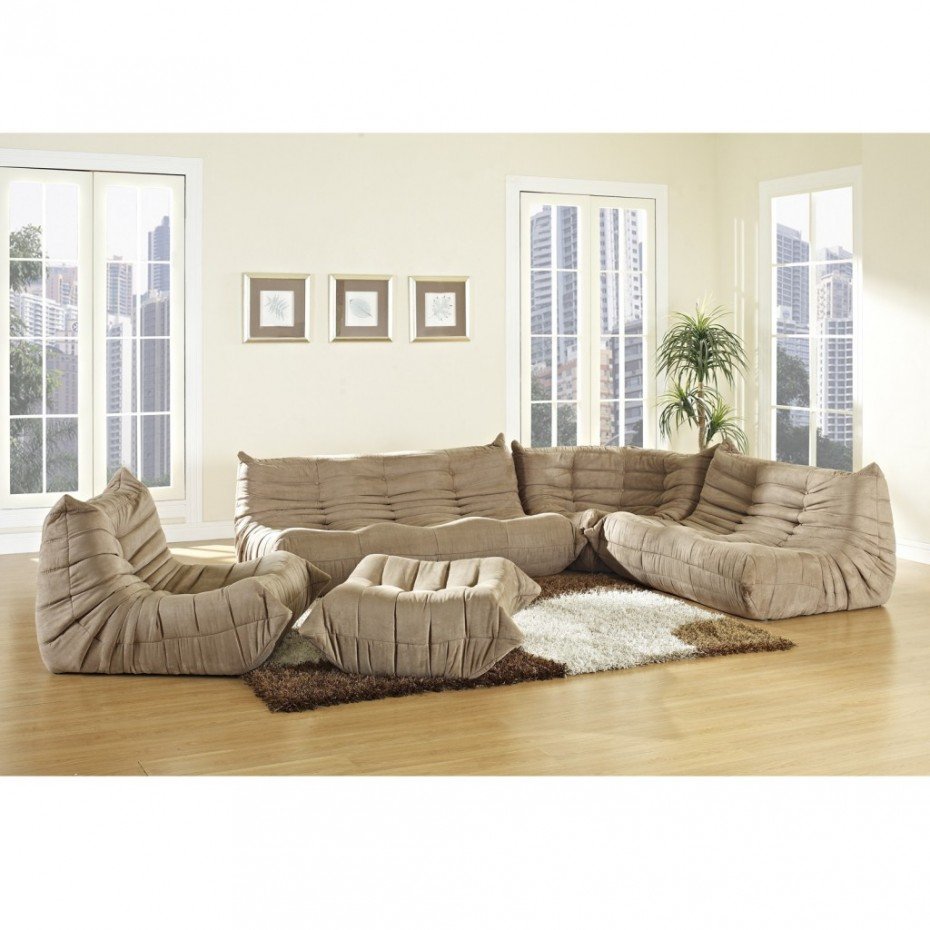 Modern living room sofa combination floor lounge sofa Caterpillar velvet sofa set simple design custom hotel furniture