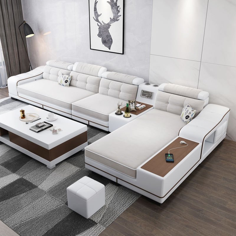 OEM ODM Modern fabric sectional sofa,living room furniture sofa set modern design couch luxury u shape sofa