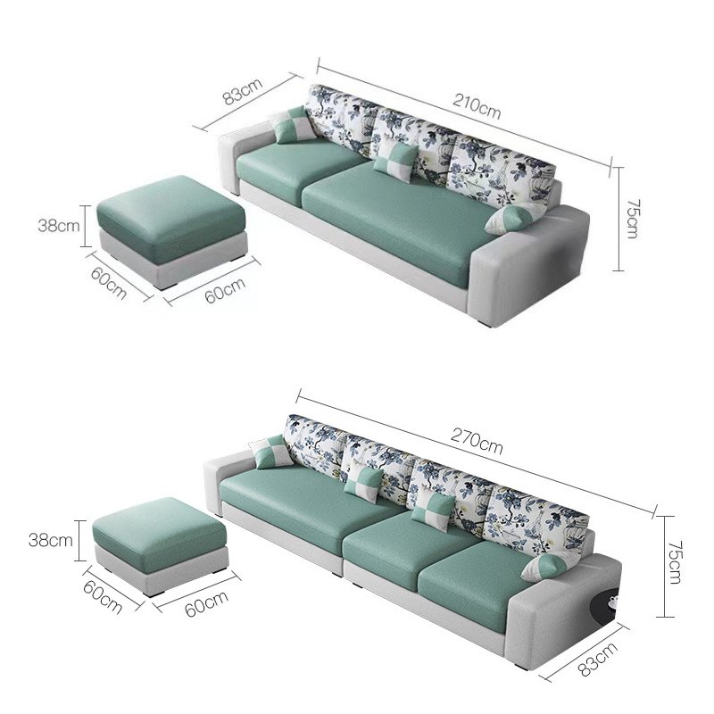 Wholesale cheap couch living room sofas with covers waterproof modern leathaire fabric sofa set furniture L shape sofa