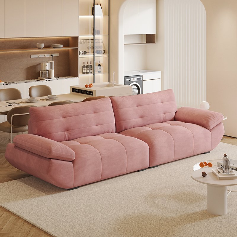 Customized Color Couches Luxury Living Room Sofa Set Furniture White Modern Design Full Shape Soft Cloud Sofa for Home