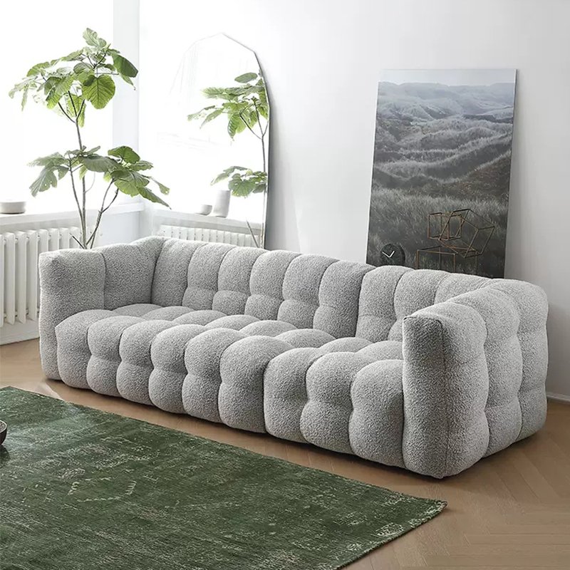 Sofa set white leisure cozy living room furniture couch living room sofa