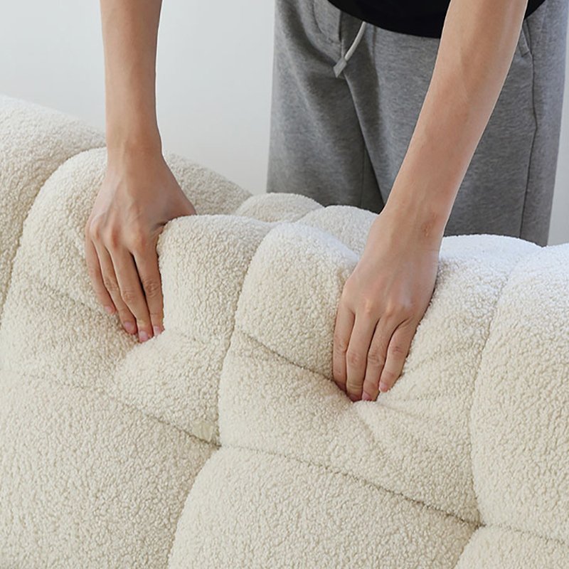 Sofa set white leisure cozy living room furniture couch living room sofa