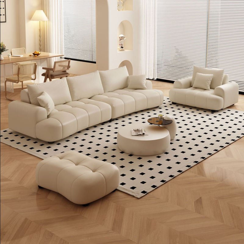 Living Room New Modern Minimalist Sofas Set Italian Style Furniture Living Room Sofa Set