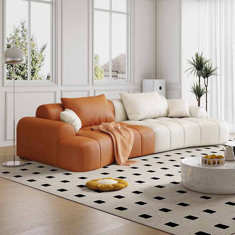 Living Room New Modern Minimalist Sofas Set Italian Style Furniture Living Room Sofa Set