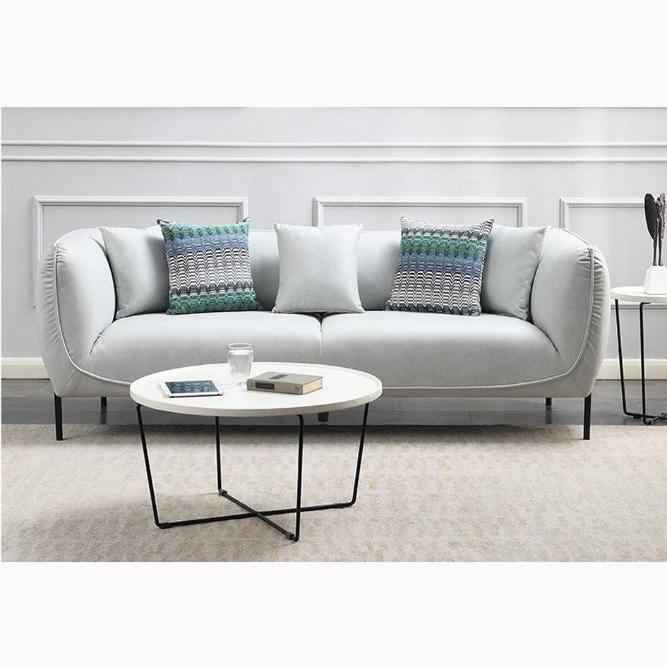 Classic European 3 seaters Fabric Velvet Couch Living Room Sofas Furniture Chesterfield luxury