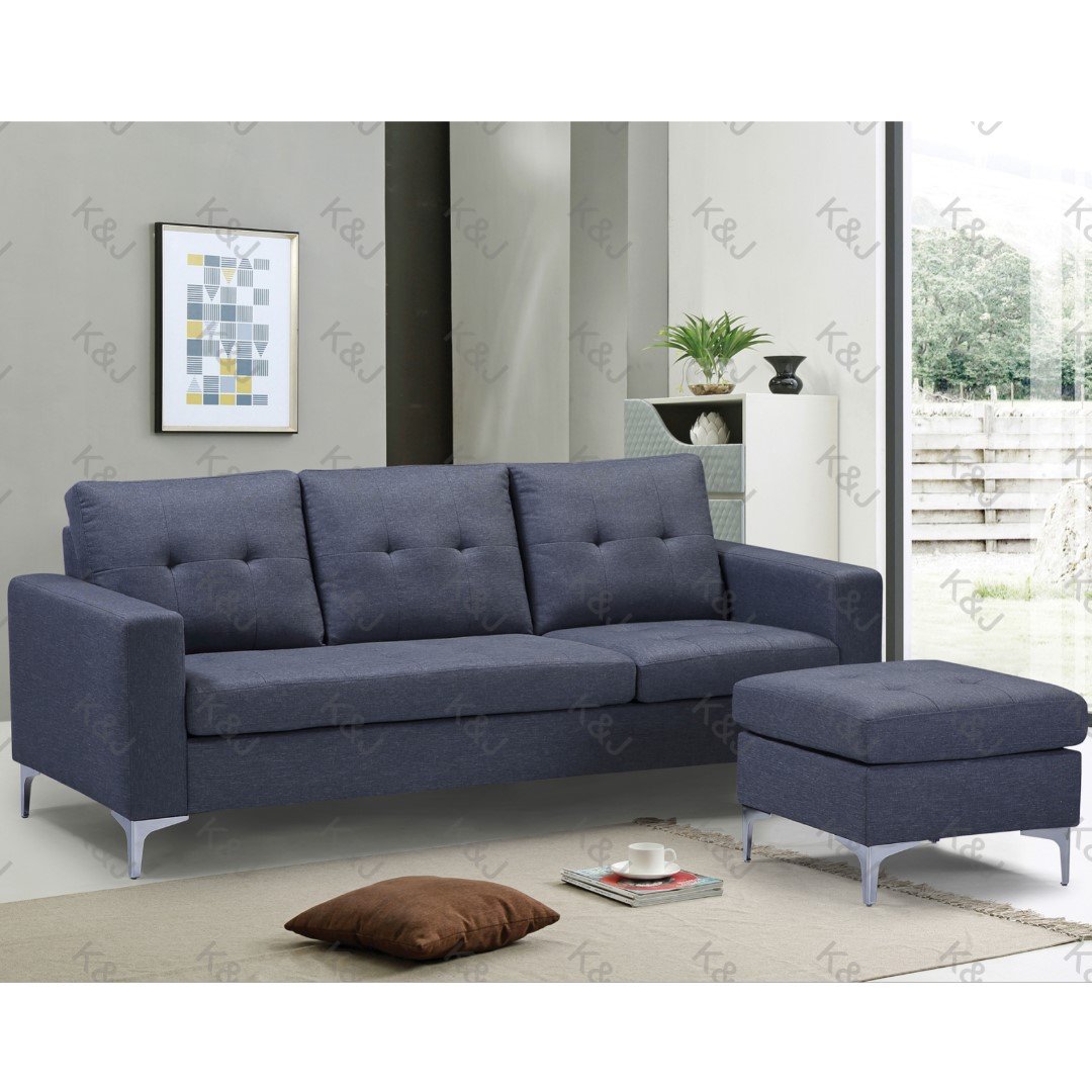 New Design Fabric Living Room Sofa Modern Comfortable Sofa high loading quantity